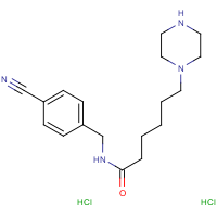 CAS: 1420537-73-0 | OR303134 | N-[(4-Cyanophenyl)methyl]-6-(piperazin-1-yl)hexanamide dihydrochloride