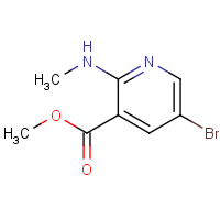 CAS: 1220419-53-3 | OR303136 | Methyl 5-bromo-2-(methylamino)nicotinate