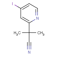 CAS: 1217486-73-1 | OR303165 | 2-(4-Iodopyridin-2-yl)-2-methylpropanenitrile