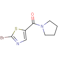 CAS: 877675-06-4 | OR303169 | 2-Bromo-5-(pyrrolidine-1-carbonyl)-1,3-thiazole