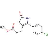 CAS: 198063-87-5 | OR303174 | Methyl 3-[2-(4-chlorophenyl)-5-oxo-4,5-dihydro-1H-pyrrol-3-yl]propanoate