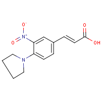 CAS: 175278-41-8 | OR30320 | 3-(3-Nitro-4-tetrahydro-1H-pyrrol-1-ylphenyl)acrylic acid