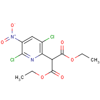 CAS: 136888-77-2 | OR303205 | 1,3-Diethyl 2-(3,6-dichloro-5-nitropyridin-2-yl)propanedioate