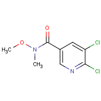 CAS: 162327-73-3 | OR303283 | 5,6-Dichloro-N-methoxy-N-methylpyridine-3-carboxamide
