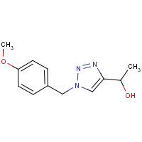 CAS: 1385031-87-7 | OR303287 | 1-{1-[(4-Methoxyphenyl)methyl]-1H-1,2,3-triazol-4-yl}ethan-1-ol