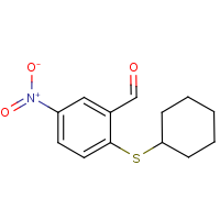 CAS:175278-46-3 | OR30330 | 2-(Cyclohexylthio)-5-nitrobenzaldehyde