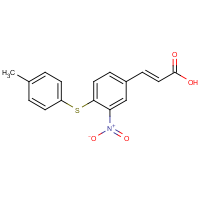 CAS: 175278-50-9 | OR30332 | 3-{4-[(4-Methylphenyl)thio]-3-nitrophenyl}acrylic acid