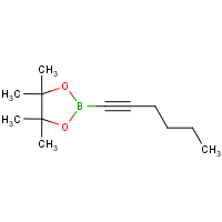 CAS:159087-40-8 | OR303322 | 2-(Hex-1-yn-1-yl)-4,4,5,5-tetramethyl-1,3,2-dioxaborolane