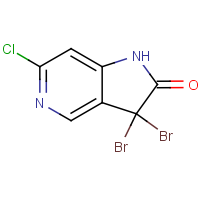 CAS: 1190862-39-5 | OR303330 | 3,3-Dibromo-6-chloro-1H,2H,3H-pyrrolo[3,2-c]pyridin-2-one