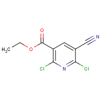CAS: 919354-52-2 | OR303340 | Ethyl 2,6-dichloro-5-cyanopyridine-3-carboxylate