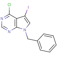 CAS: 1244855-59-1 | OR303350 | 7-Benzyl-4-chloro-5-iodo-7H-pyrrolo[2,3-d]pyrimidine