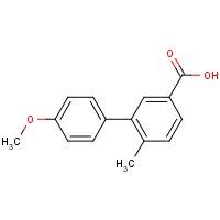 CAS:  | OR303366 | 4'-Methoxy-6-methyl-[1,1'-biphenyl]-3-carboxylic acid