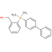 CAS: 1217863-72-3 | OR303391 | {2-[Dimethyl(4-phenylphenyl)silyl]phenyl}methanol