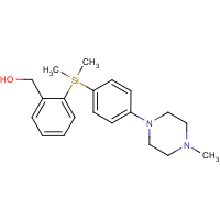 CAS:1244855-66-0 | OR303396 | (2-{Dimethyl[4-(4-methylpiperazin-1-yl)phenyl]silyl}phenyl)methanol