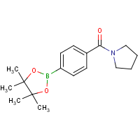CAS:1073353-55-5 | OR303402 | [4-(Pyrrolidine-1-carbonyl)phenyl] boronic acid pinacol ester