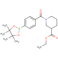 CAS: 850411-14-2 | OR303404 | [4-(Ethyl-3'-piperidinecarboxylate-1-carbonyl)phenyl]boronic acid pinacol ester