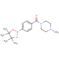 CAS: 832114-06-4 | OR303407 | [4-(4-Methylpiperazine-1-carbonyl)phenyl]boronic acid pinacol ester
