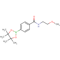 CAS: 1073353-60-2 | OR303414 | [4-(2-Methoxyethylamine-1-carbonyl)phenyl]boronic acid pinacol ester