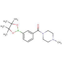 CAS: 883738-38-3 | OR303416 | [3-(4-Methylpiperazine-1-carbonyl)phenyl]boronic acid pinacol ester
