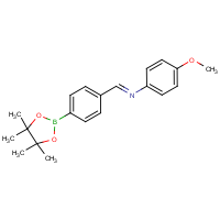 CAS:871366-38-0 | OR303435 | 4-(4-Methoxyphenyl)iminomethyl phenyl boronic acid pinacol ester