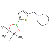 CAS: 1218790-44-3 | OR303448 | 1-{[5-(Tetramethyl-1,3,2-dioxaborolan-2-yl)thiophen-2-yl]methyl}piperidine