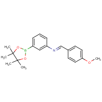 CAS:380151-91-7 | OR303449 | (NE)-N-[(4-Methoxyphenyl)methylidene]-3-(tetramethyl-1,3,2-dioxaborolan-2-yl)aniline