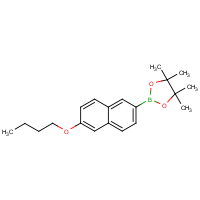 CAS:  | OR303461 | 2-(6-Butoxy-naphthalen-2-yl)-4,4,5,5-tetramethyl-[1,3,2]dioxaborolane