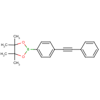 CAS: 1190376-20-5 | OR303468 | 4,4,5,5-Tetramethyl-2-(4-phenylethynyl-phenyl)-[1,3,2]dioxaborolane