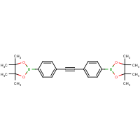 CAS: 849681-64-7 | OR303471 | 4,4,5,5-Tetramethyl-2-(4-{2-[4-(tetramethyl-1,3,2-dioxaborolan-2-yl)phenyl]ethynyl}phenyl)-1,3,2-dioxaborolane