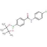 CAS:  | OR303488 | N-(4-Chloro-phenyl)-4-(4,4,5,5-tetramethyl-[1,3,2]dioxaborolan-2-yl)-benzamide