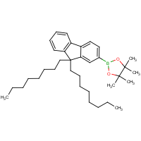 CAS: 302554-81-0 | OR303500 | 2-(9,9-Dioctyl-9H-fluoren-2-yl)-4,4,5,5-tetramethyl-[1,3,2]dioxaborolane