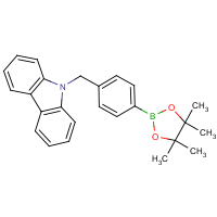 CAS:1315281-51-6 | OR303512 | 9-[4-(4,4,5,5-Tetramethyl-[1,3,2]dioxaborolan-2-yl)-benzyl]-9H-carbazole