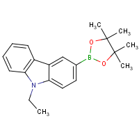 CAS: 1020657-86-6 | OR303513 | 9-Ethyl-3-(4,4,5,5-tetramethyl-[1,3,2]dioxaborolan-2-yl)-9H-carbazole