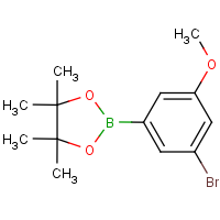 CAS: 401797-04-4 | OR303542 | 2-(3-Bromo-5-methoxyphenyl)-4,4,5,5-tetramethyl-1,3,2-dioxaborolane