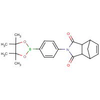 CAS: | OR303543 | 2-(4-(4,4,5,5-Tetramethyl-1,3,2-dioxaborolan-2-yl)phenyl)-3a,4,7,7a-tetrahydro-1H-4,7-methanoisoindole-1,3(2H)-dione