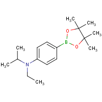 CAS:  | OR303571 | N-Ethyl-N-isopropyl-4-(4,4,5,5-tetramethyl-1,3,2-dioxaborolan-2-yl)aniline