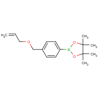 CAS:  | OR303572 | 2-(4-((Allyloxy)methyl)phenyl)-4,4,5,5-tetramethyl-1,3,2-dioxaborolane