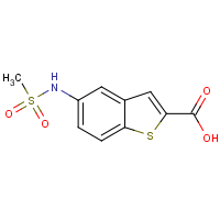 CAS:928709-53-9 | OR303582 | 5-(Methylsulfonamido)benzo[b]thiophene-2-carboxylic acid