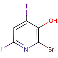 CAS: 129611-33-2 | OR303601 | 2-Bromo-4,6-diiodo-3-pyridinol