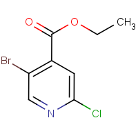 CAS: 1214346-11-8 | OR303608 | Ethyl 5-bromo-2-chloroisonicotinate