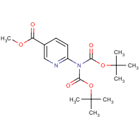CAS:666721-08-0 | OR303641 | Methyl 6-{bis[(tert-butoxy)carbonyl]amino}pyridine-3-carboxylate