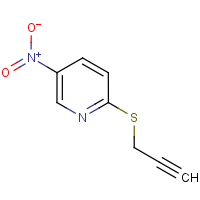 CAS: 77867-13-1 | OR303650 | 5-Nitro-2-(2-propynylsulfanyl)pyridine