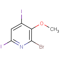 CAS: 1221792-52-4 | OR303652 | 2-Bromo-4,6-diiodo-3-methoxypyridine