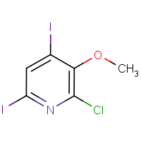 CAS: 1221572-27-5 | OR303653 | 2-Chloro-4,6-diiodo-3-methoxypyridine