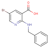 CAS: 1258846-87-5 | OR303682 | 2-(Benzylamino)-5-bromonicotinic acid