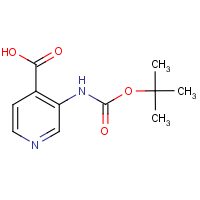 CAS:179024-65-8 | OR303705 | 3-[(tert-Butoxycarbonyl)amino]isonicotinic acid