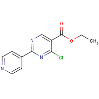 CAS: 204394-36-5 | OR303733 | Ethyl 4-chloro-2-(pyridin-4-yl)pyrimidine-5-carboxylate