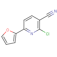 CAS: 946385-82-6 | OR303750 | 2-Chloro-6-(2-furyl)nicotinonitrile
