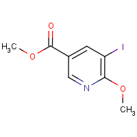 CAS: 1242268-18-3 | OR303755 | Methyl 5-iodo-6-methoxypyridine-3-carboxylate