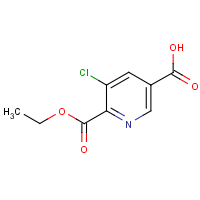 CAS: 1198475-22-7 | OR303777 | 5-Chloro-6-(ethoxycarbonyl)nicotinic acid